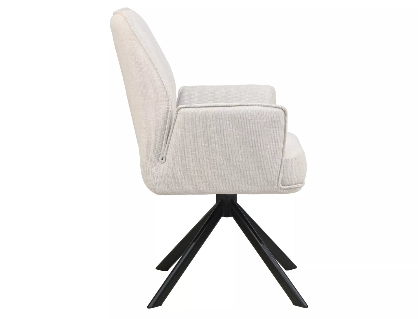 Krēsls MIO 90/58/49 cm gaiši bēšs - N1 Home