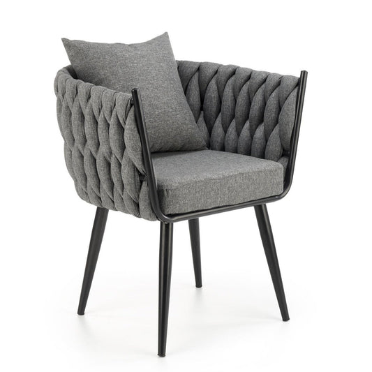 Krēsls Ang 67/55/77/49 cm pelēks - N1 Home