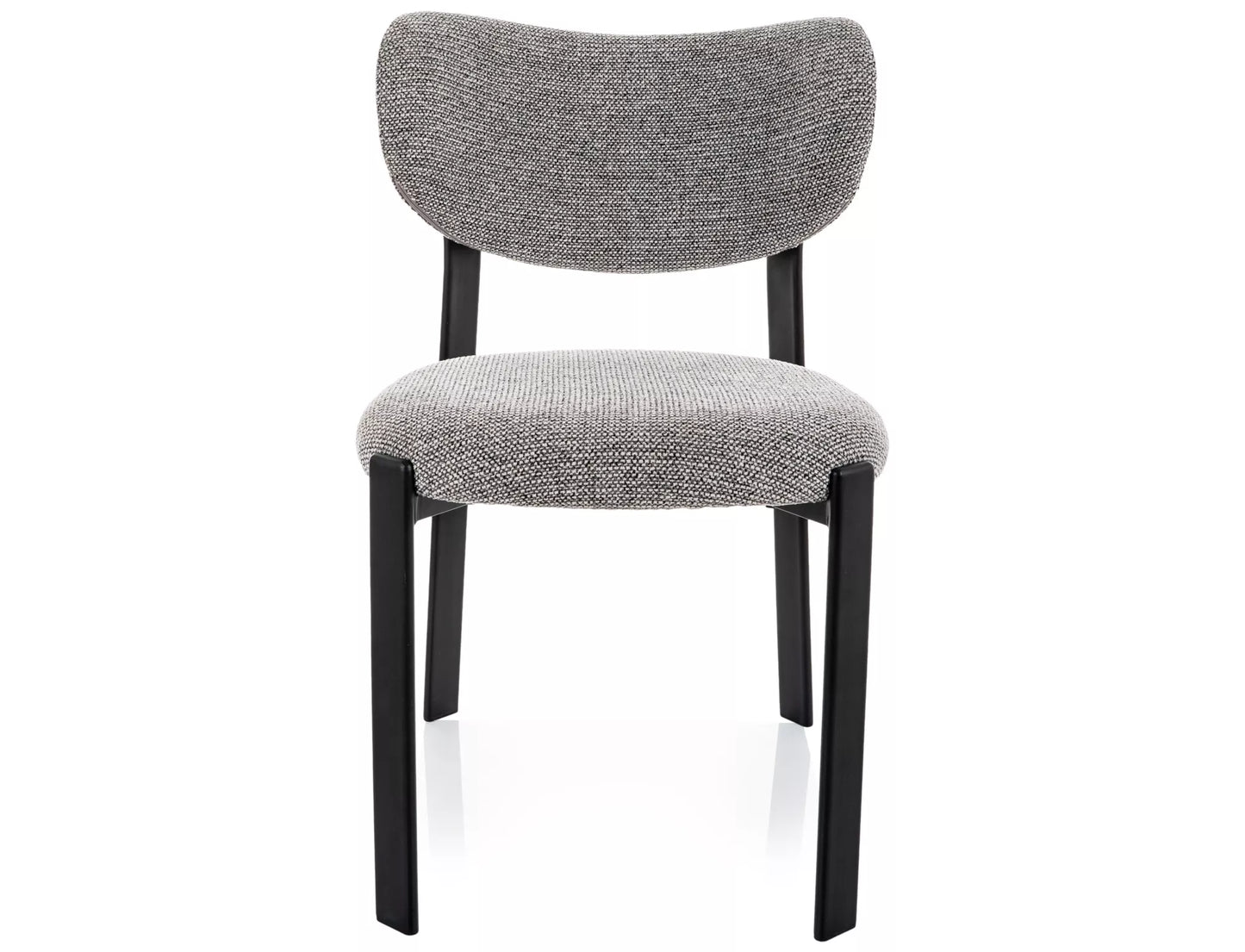 Krēsls Rino 79/51/49 cm pelēks/melns