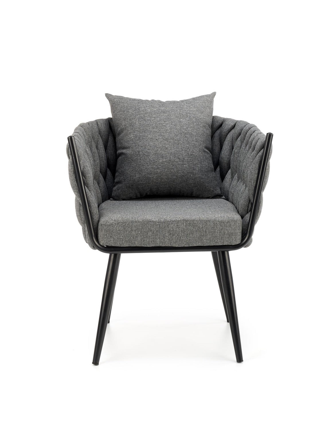 Krēsls Ang 67/55/77/49 cm pelēks - N1 Home