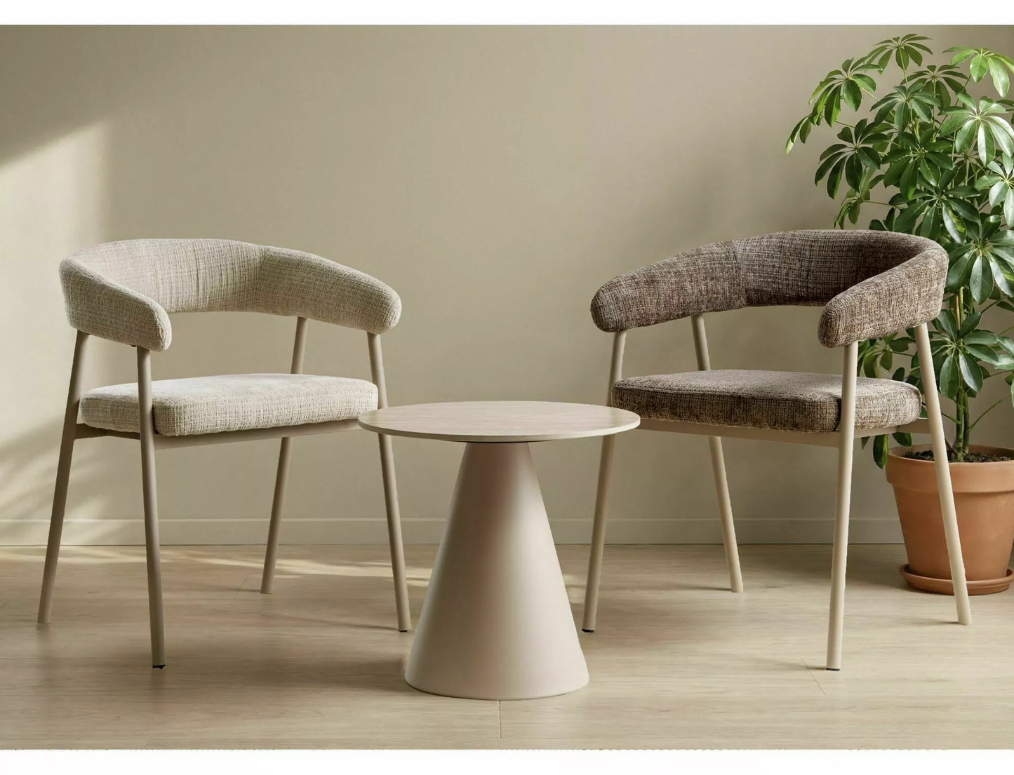 Krēsls Katas 75/57/49 cm cappuccino/kašmirs