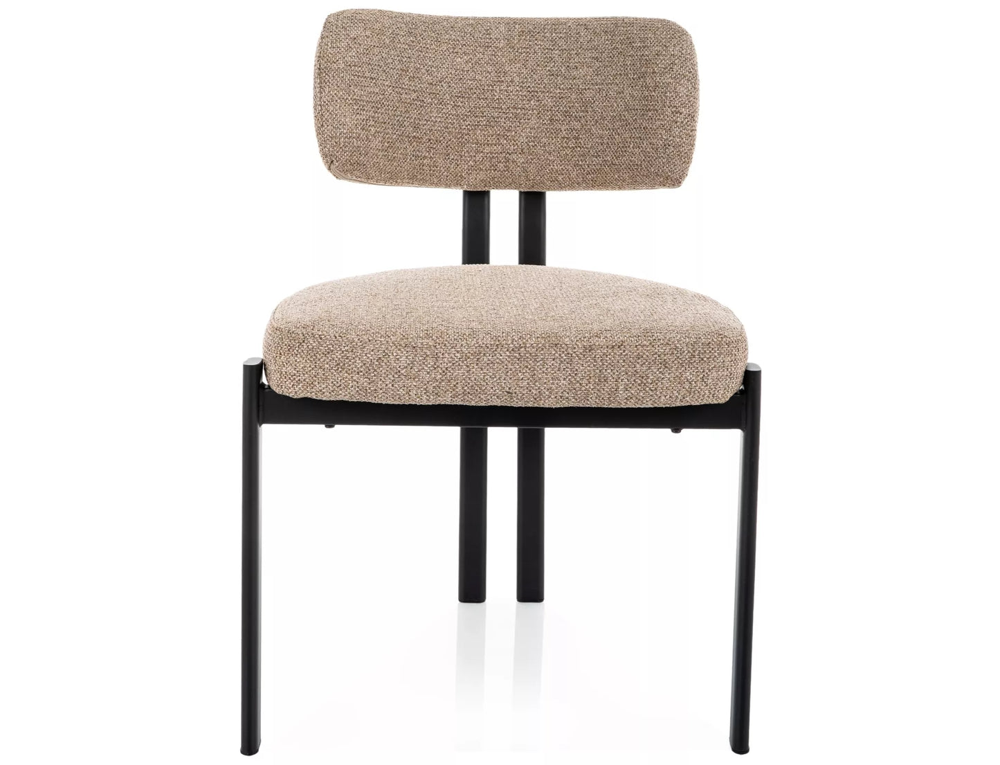 Krēsls Misori 81/57/49 cm bēšs/melns