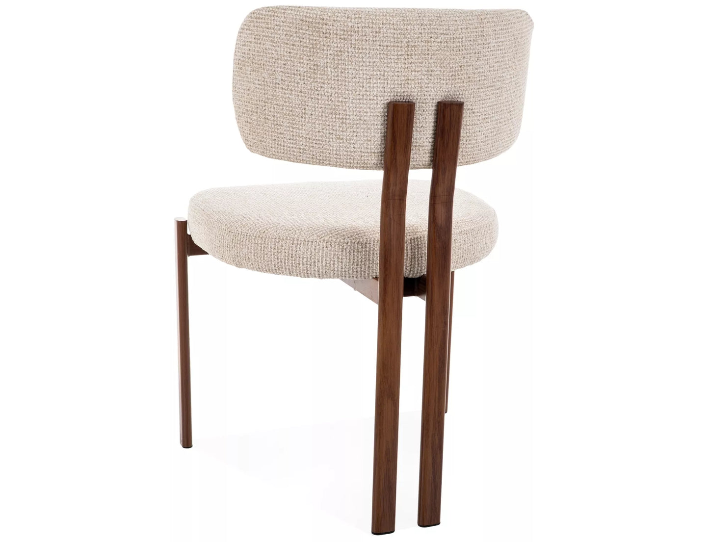 Krēsls Misori 81/57/49 cm gaiši bēšs/rieksts