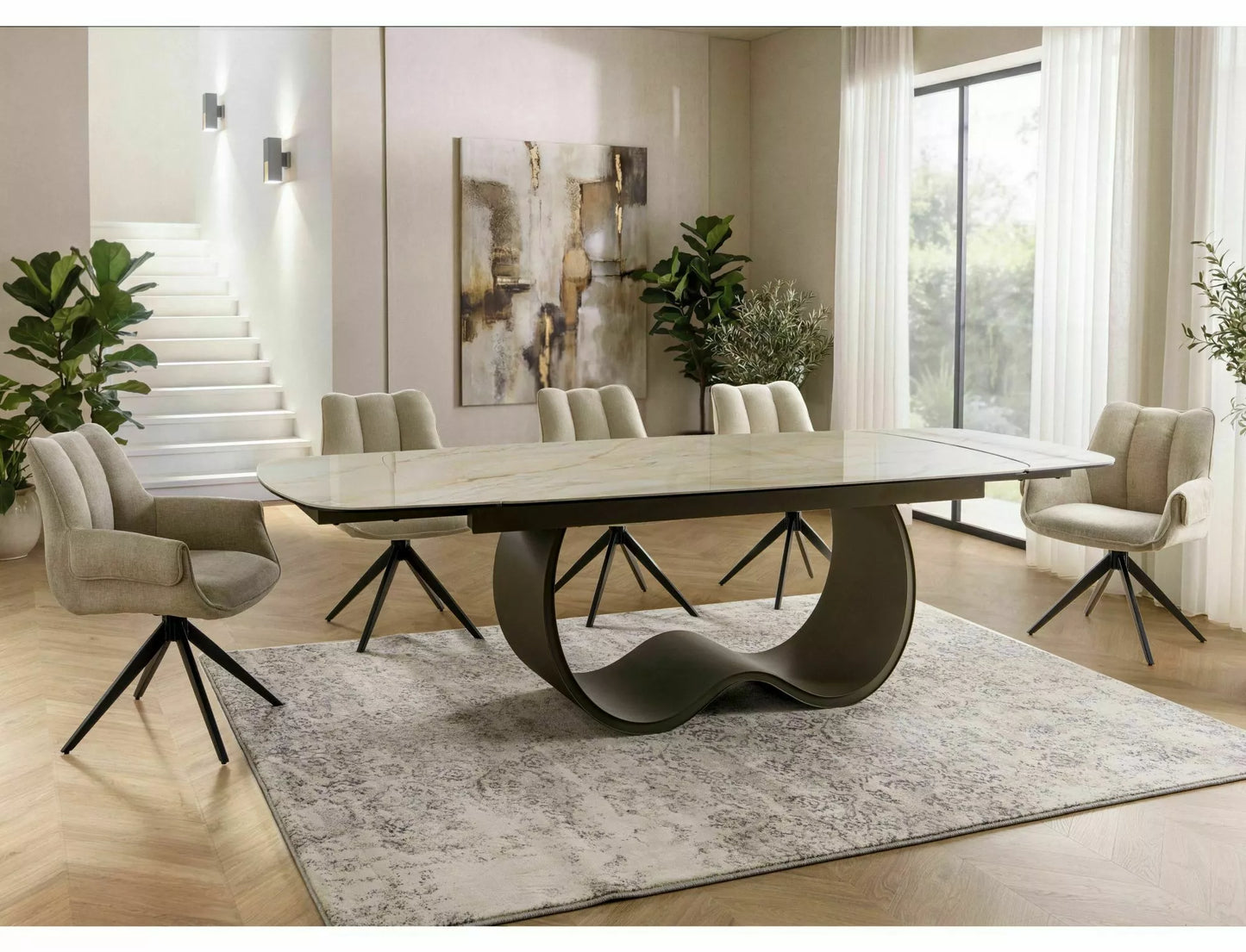 Krēsls Giosa 86/62/49 cm bēšs
