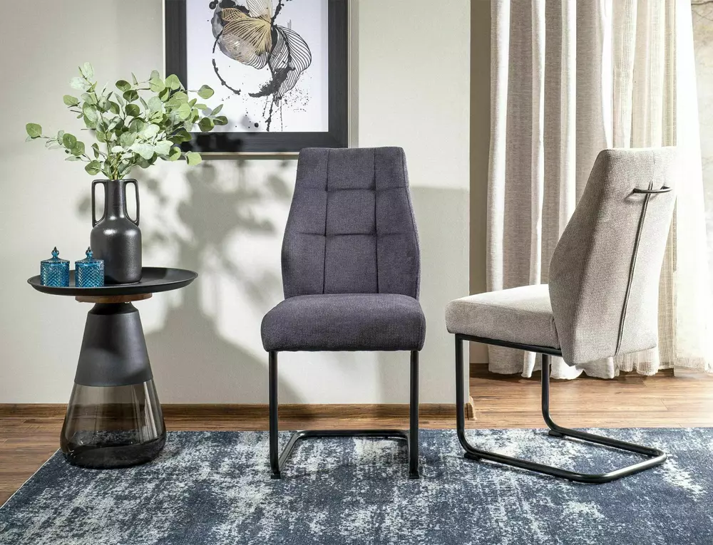 Kafijas galdiņš AFRA 52/50/50 cm zelts/melns - N1 Home