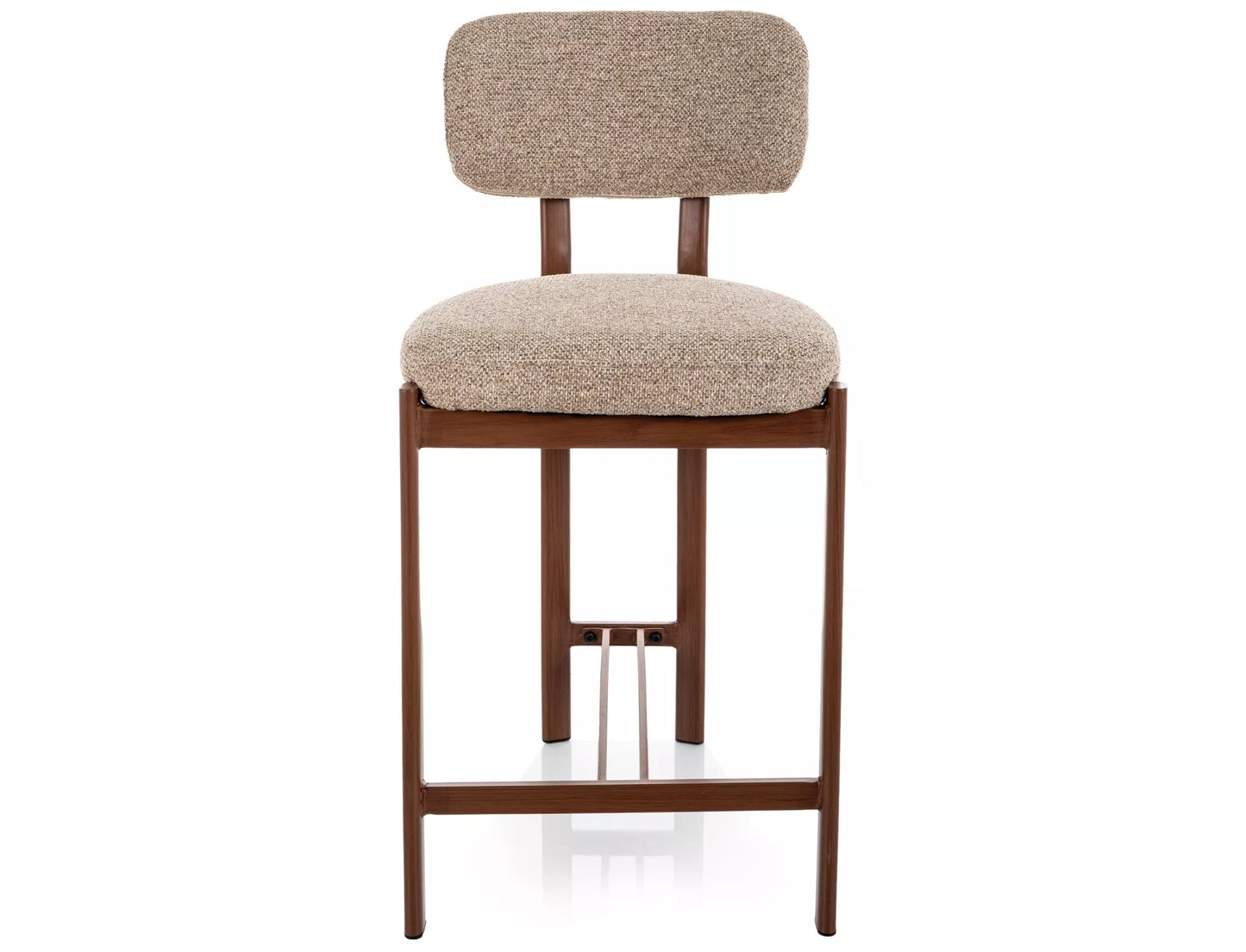 Bāra krēsls Misori 92/45/62 cm bēšs/rieksts