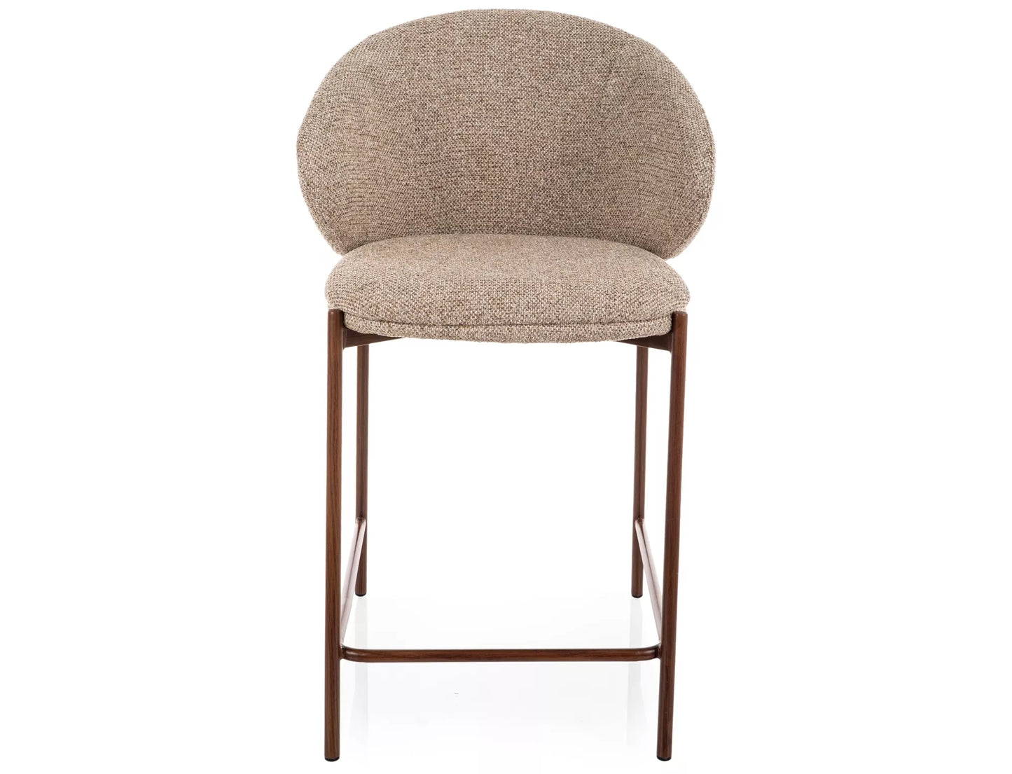 Bāra krēsls Kiors 90/54/61 cm bēšs/rieksts