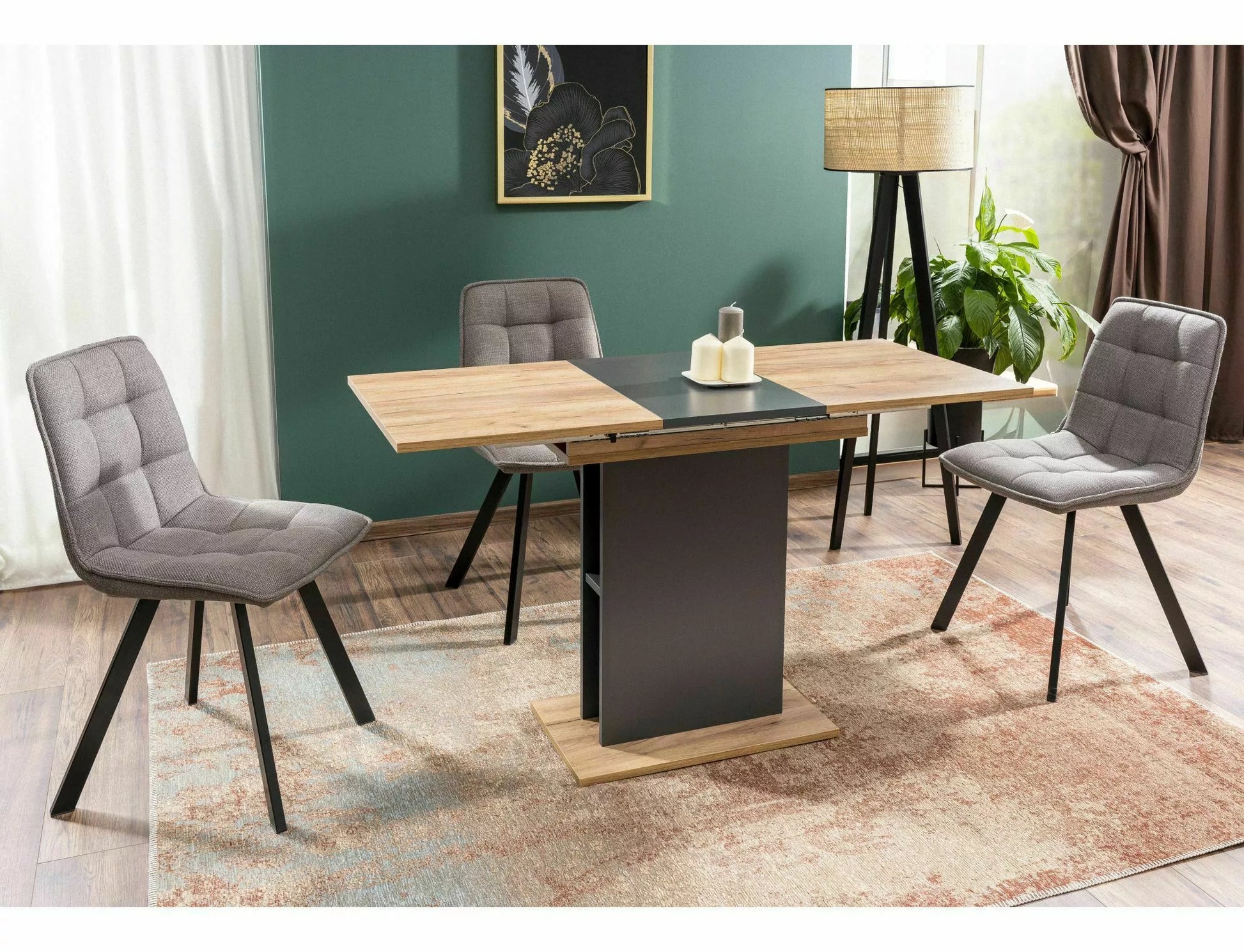 Krēsls Els 42/88/52 cm pelēks - N1 Home