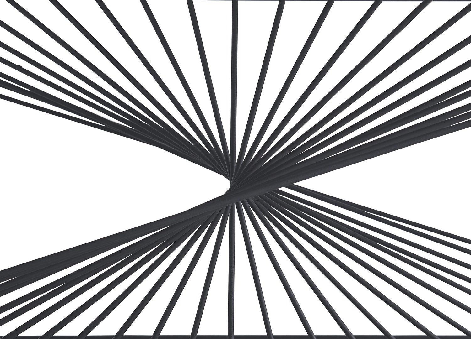 Kafijas galds Infy 120/60/40 cm melns - N1 Home