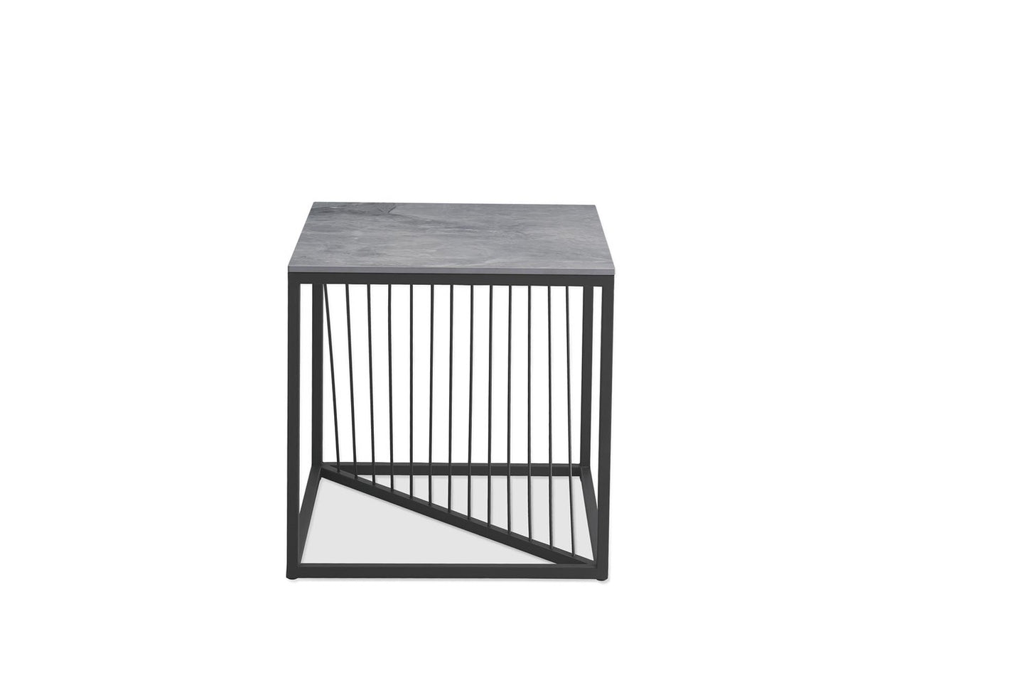 Kafijas galds Infy 55/55/55 cm melns - N1 Home