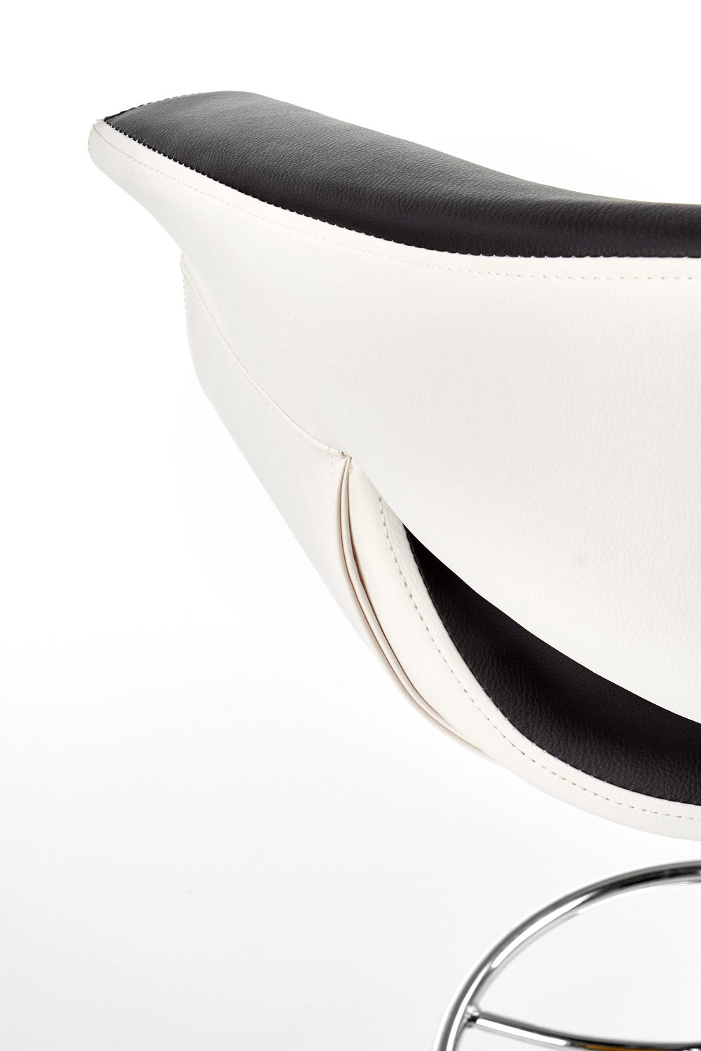 LG krēsls balts/melns 60/46/93÷115 cm - N1 Home