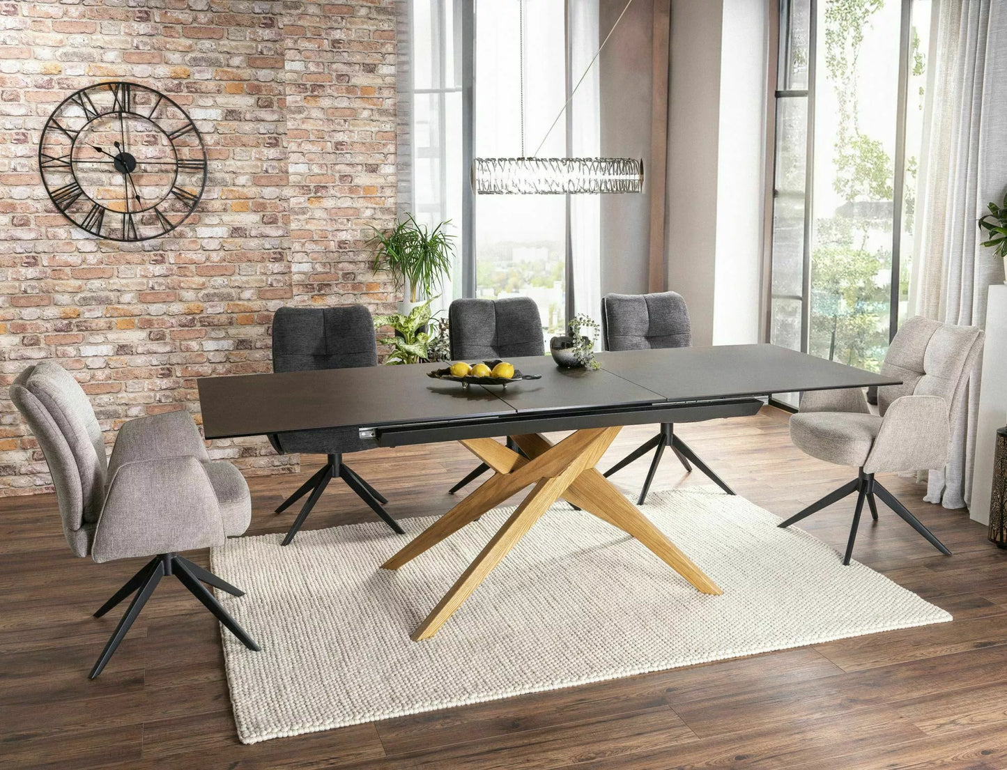 Krēsls Winor 90/66/45 cm tumši pelēks - N1 Home