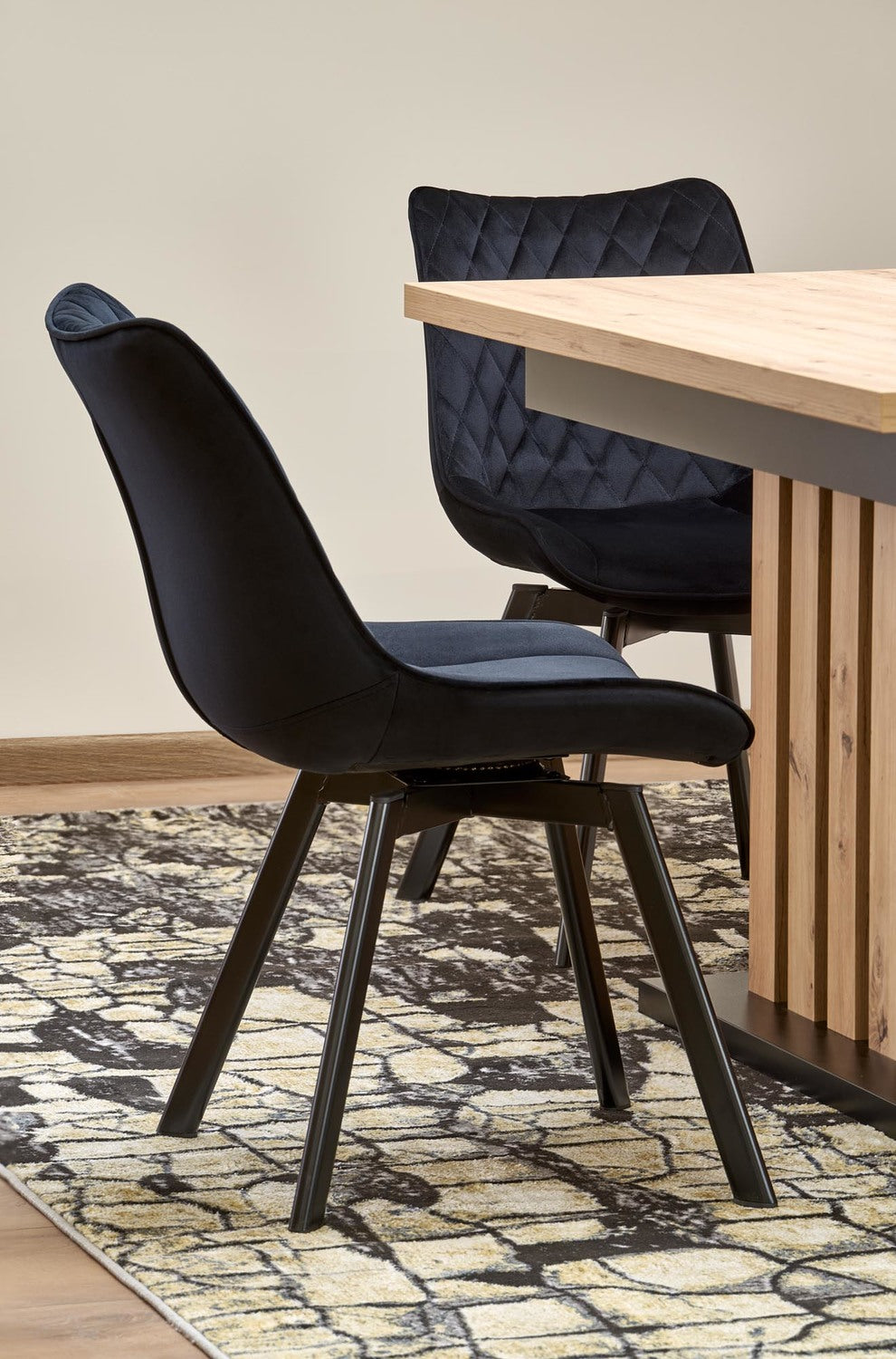 Galds Lame 130-180/80/76 cm amatnieks ozols - N1 Home