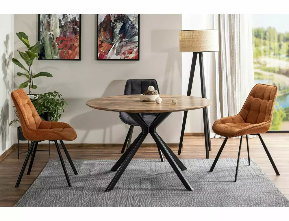 Galds VISMAR 76/120 vintage valrieksts - N1 Home