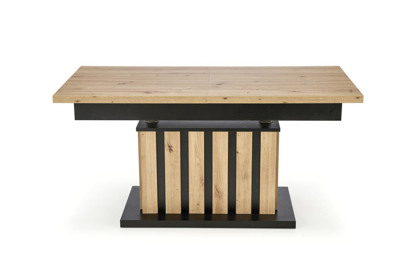 Kafijas galdiņš BR artisan ozols /melns 130-170/65/65-82 cm - N1 Home