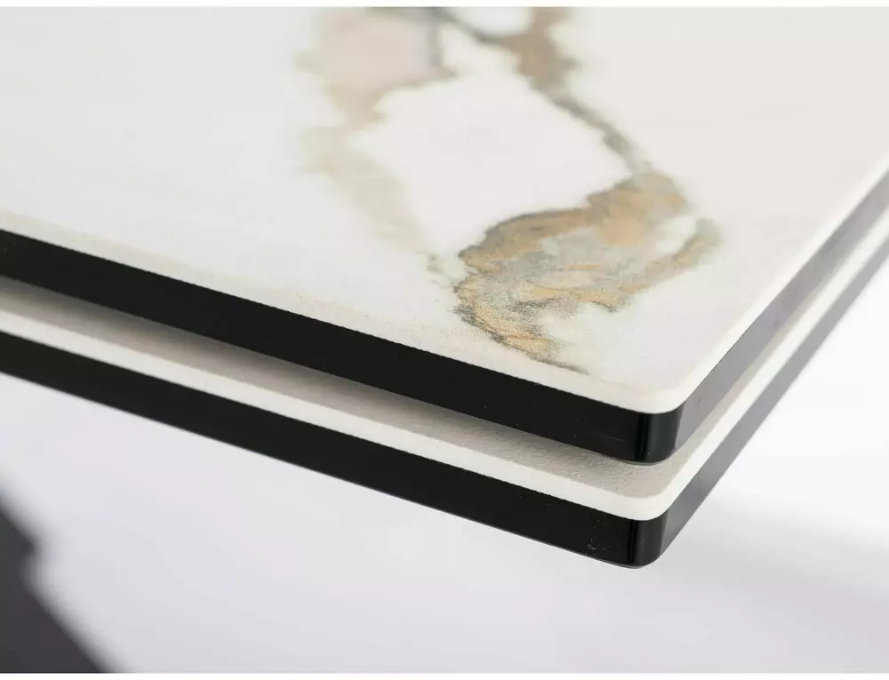 Galds GOLDI 76/90/160(240) cm balts - N1 Home