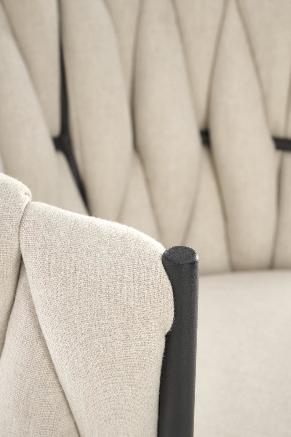 LN grozāmais krēsls 55/60/75-85/43-53 cm gaiši bēšs - N1 Home