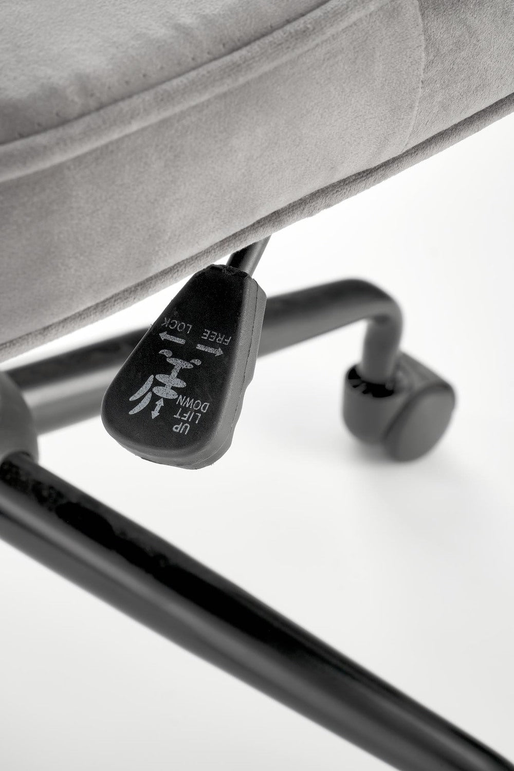 FD grozāmais krēsls 62/56/81-91/47-57 cm pelēks - N1 Home