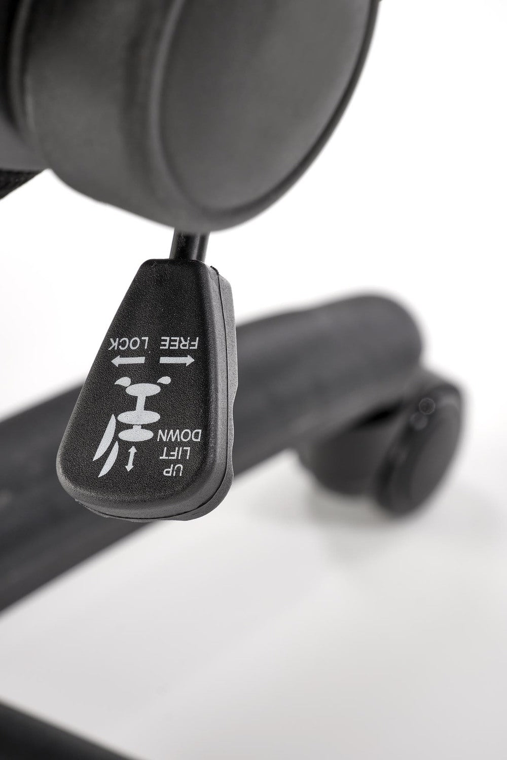 LM grozāmais krēsls 65/60/110-120/48-58 cm melns/pelēks - N1 Home