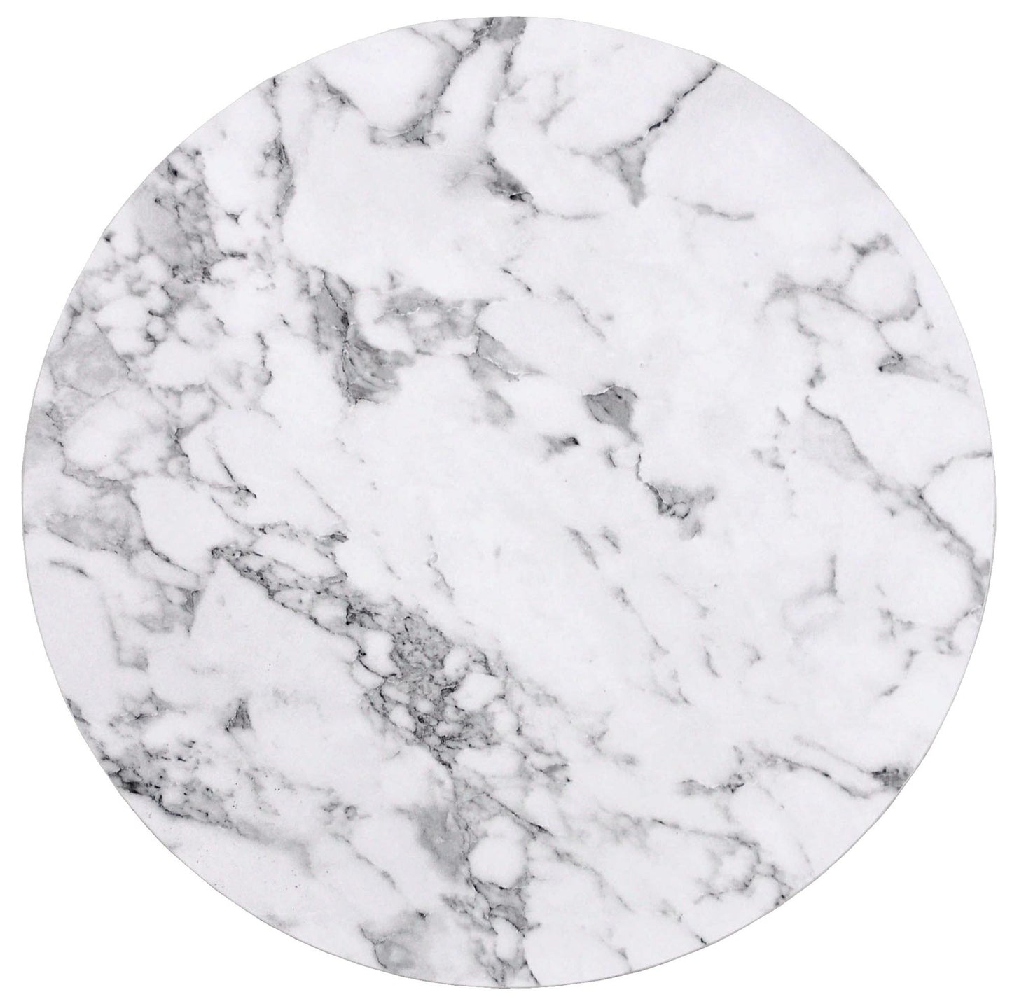 Kafijas galds Pao 60/40 un 38/34 cm marmors/sudrabs - N1 Home