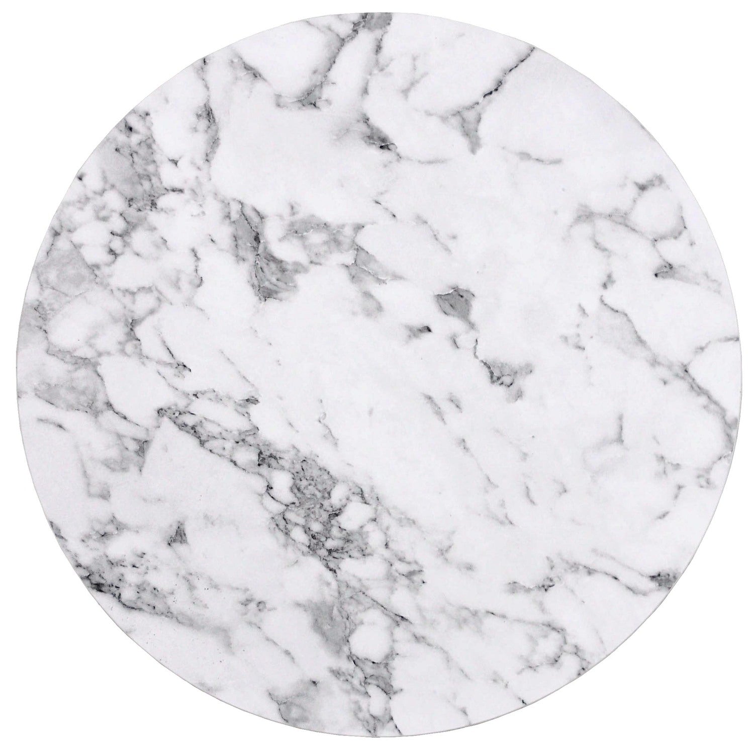 Kafijas galds Pao 60/40 un 38/34 cm marmors/sudrabs - N1 Home