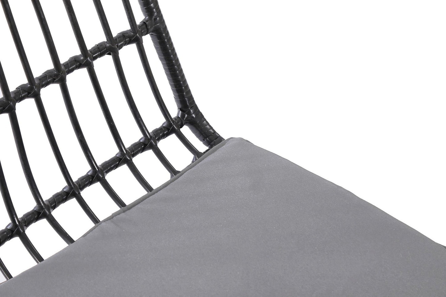 Dārza krēsls RIO 47/45/85/43 cm melns - N1 Home