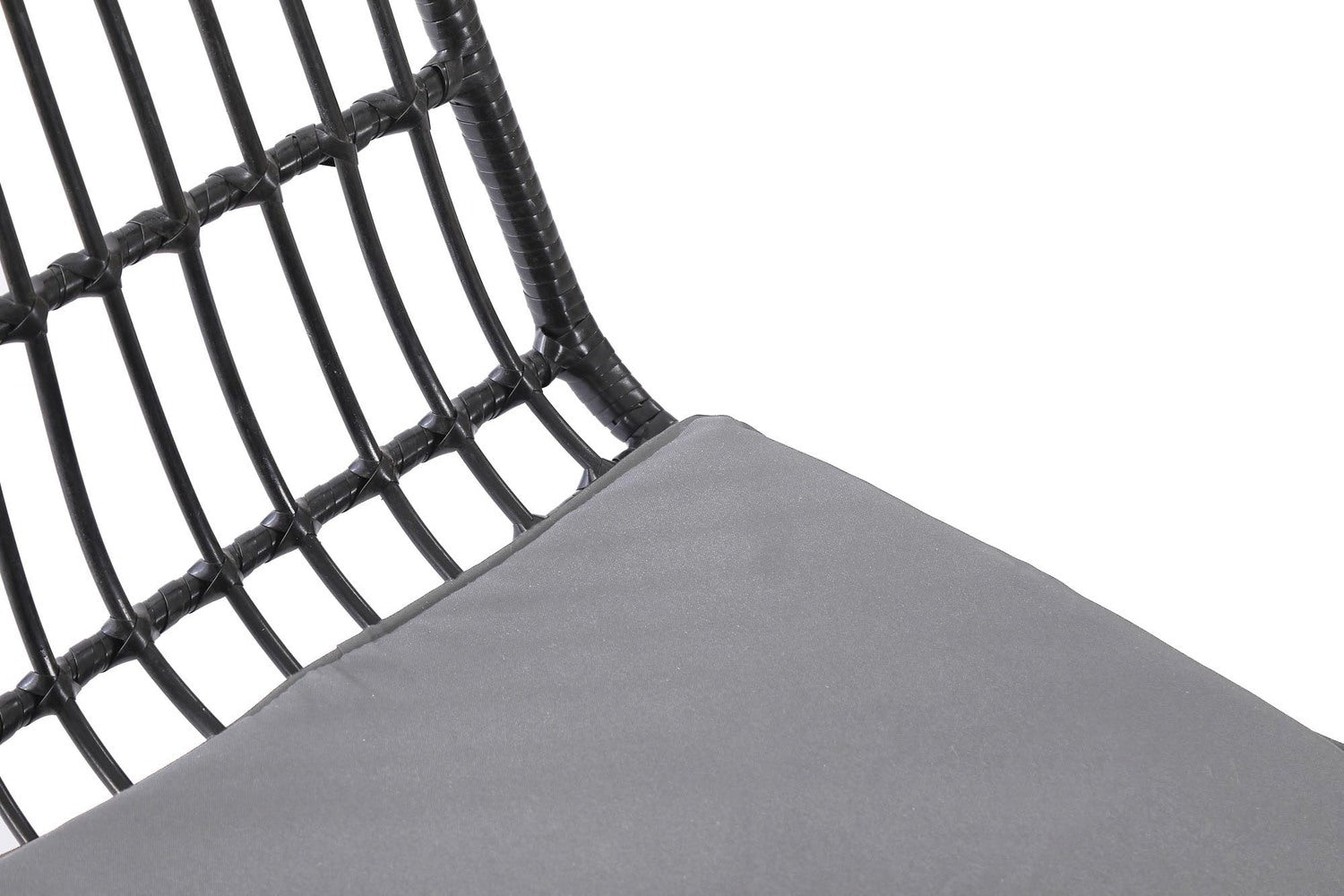 Dārza krēsls RIO 47/45/85/43 cm melns - N1 Home