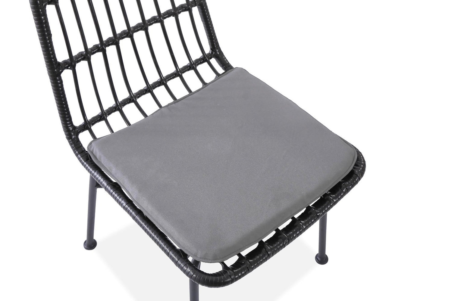 Dārza krēsls RIO 47/45/85/43 cm melns - N1 Home