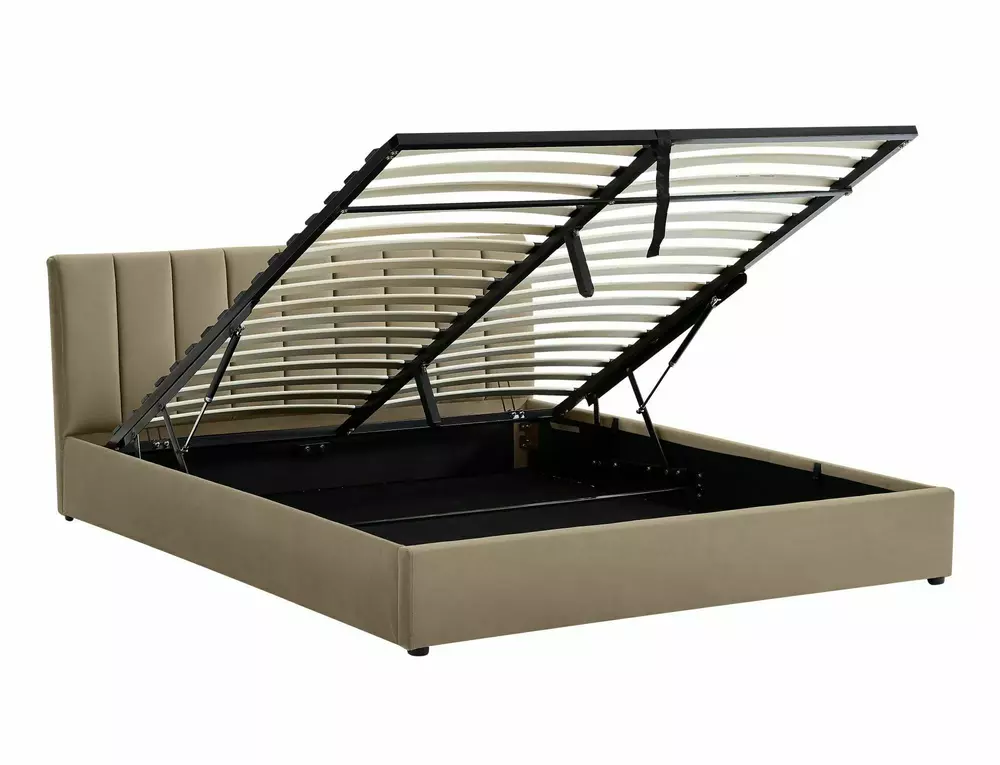 Gulta MOKKA 120/200; 140/200; 160/200 cm bēšs - N1 Home