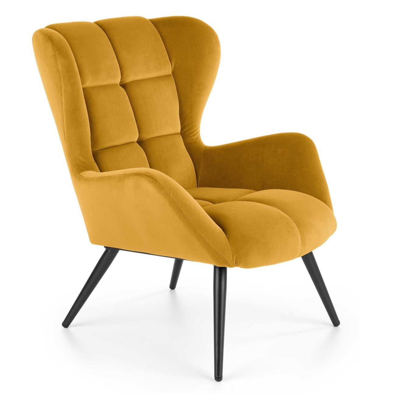 Krēsls Tyr 75/86/91/48 cm sinepes - N1 Home