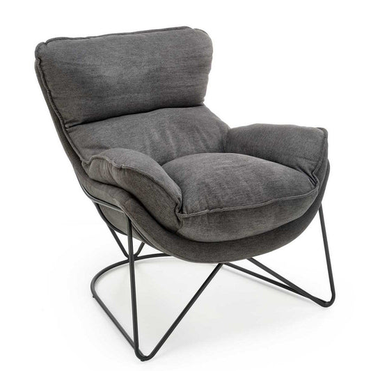 Krēsls Volt 75/88/85/52 cm tumši pelēks - N1 Home