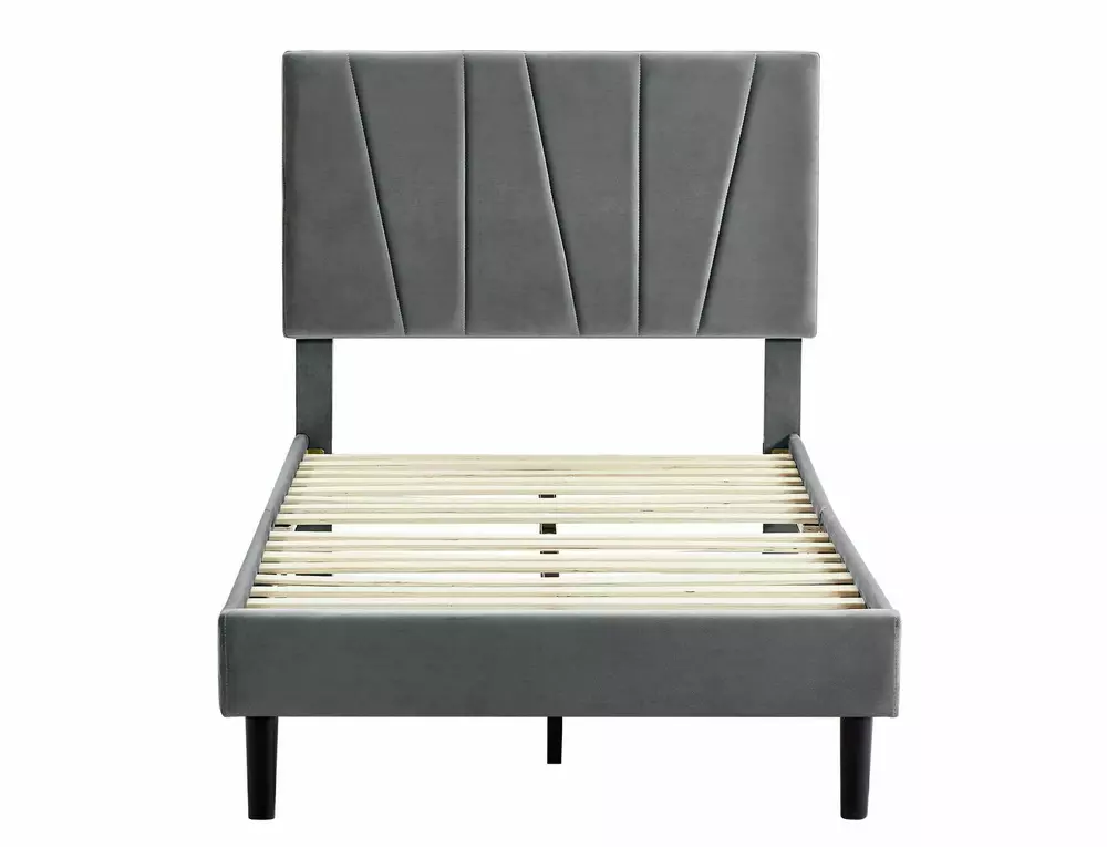 Gulta KORI 90/200 cm pelēks - N1 Home