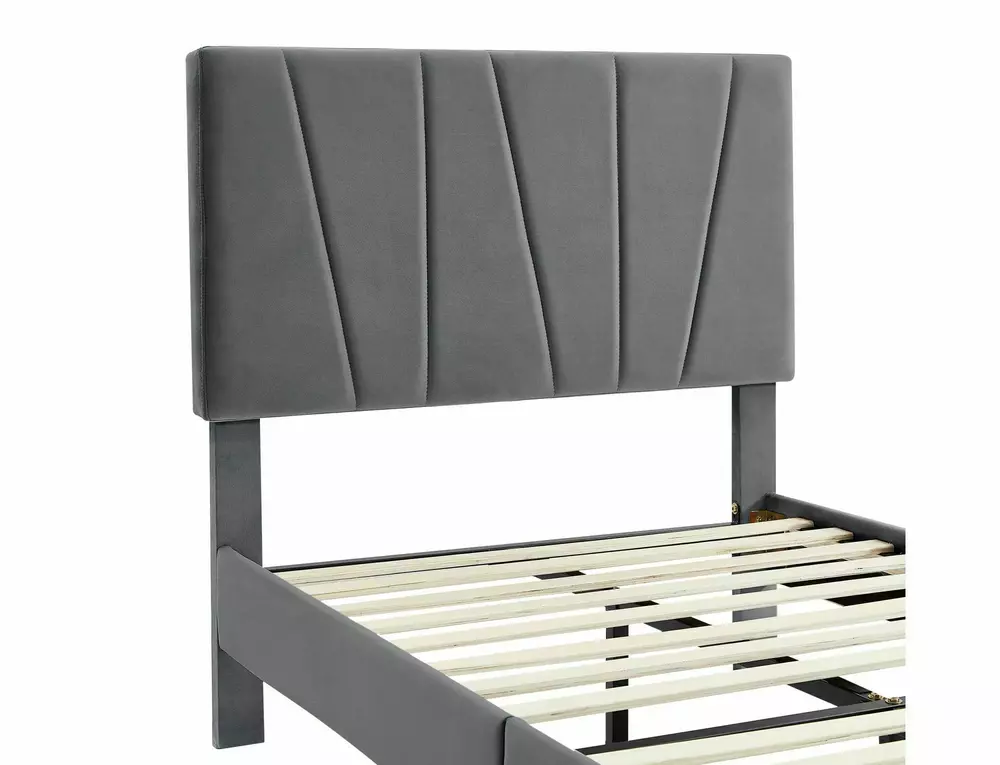 Gulta KORI 90/200 cm pelēks - N1 Home