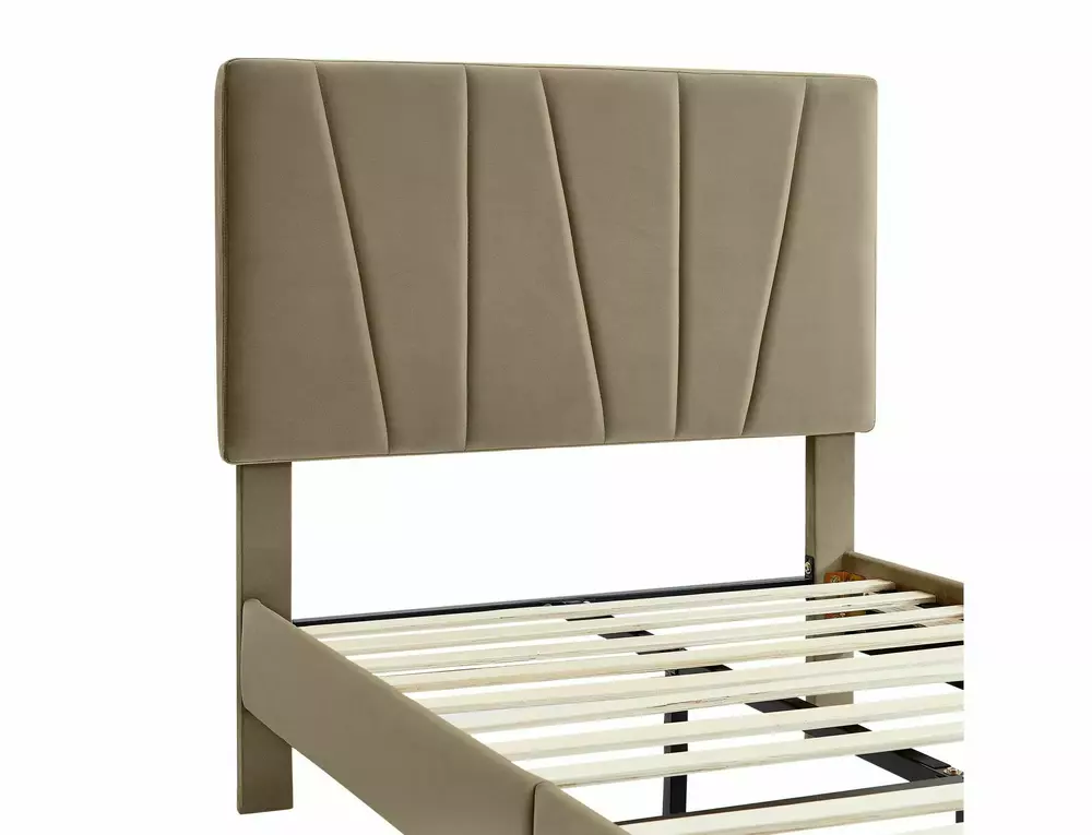 Gulta KORI 90/200 cm bēšs - N1 Home