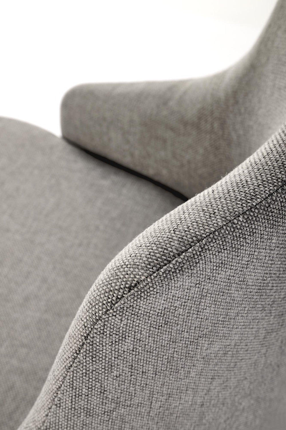 Krēsls Tahi 51/55/82/47 cm balts/pelēks - N1 Home