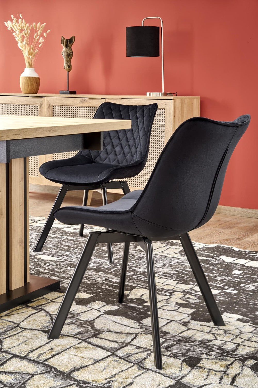 Galds Lame 160-210/90/76 cm  amatnieks ozols - N1 Home