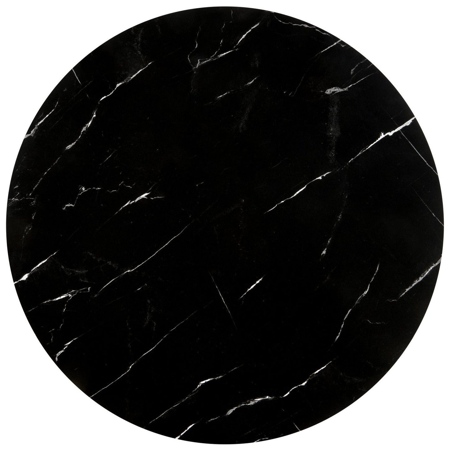 Kafijas galds Pao 60/40 un 38/34 cm melns marmors/zelts - N1 Home