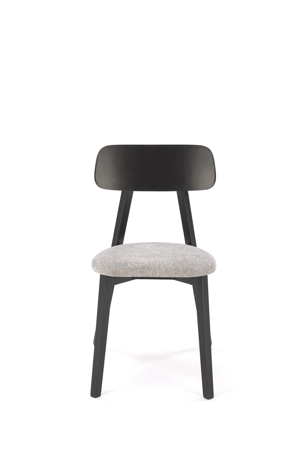 Krēsls HUGO 48/55/82/47 cm melns/pelēks - N1 Home