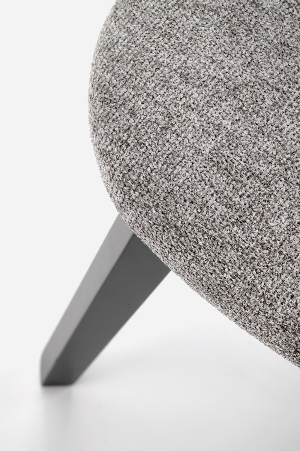 Krēsls HUGO 48/55/82/47 cm melns/pelēks - N1 Home