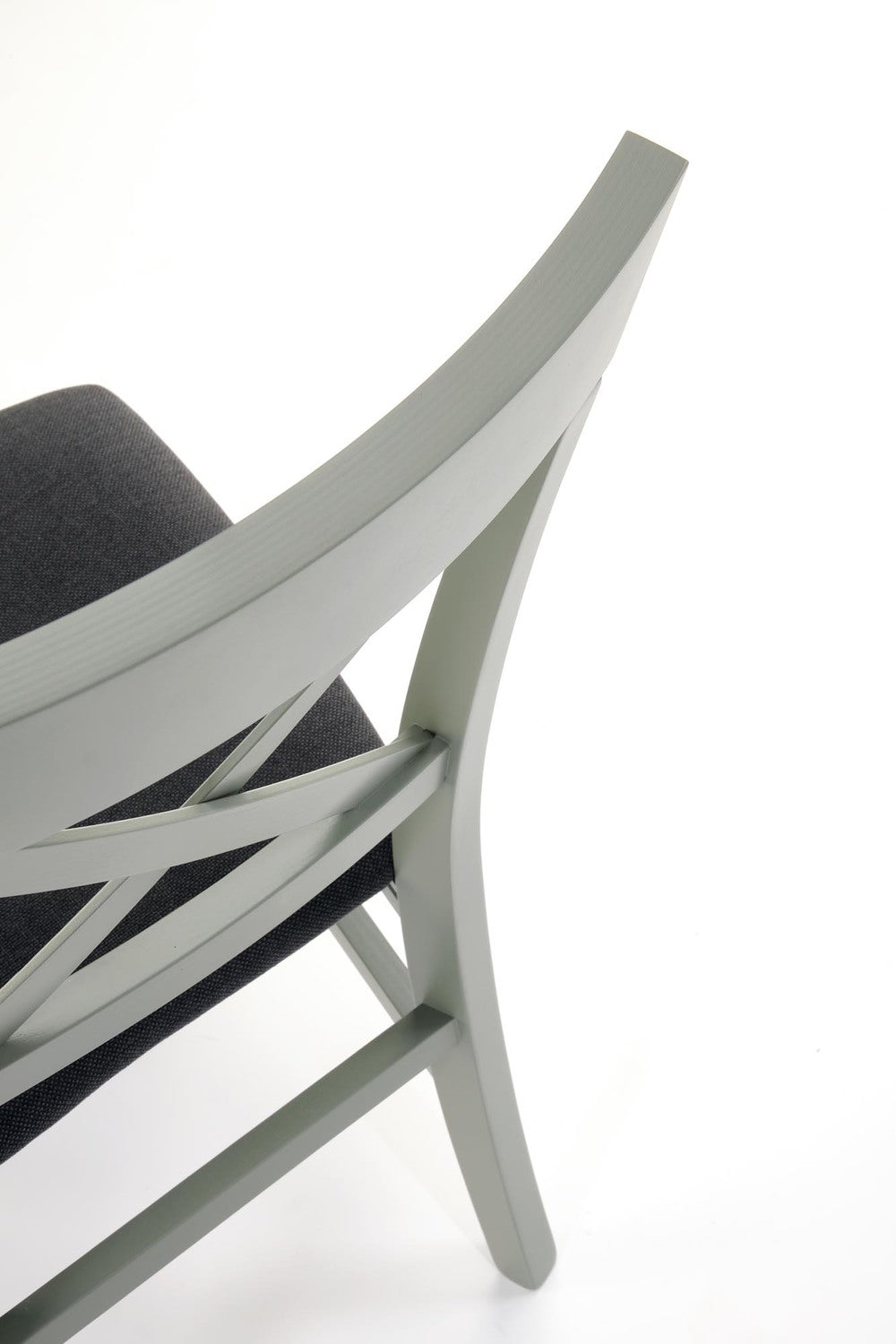 Krēsls Poko 45/49/90/45 cm pelēkzaļš - N1 Home