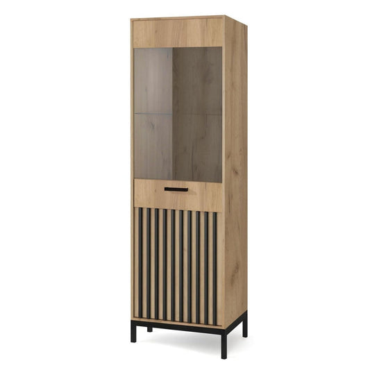 Vitrīnas skapis Lemi 54/40/191 cm - N1 Home