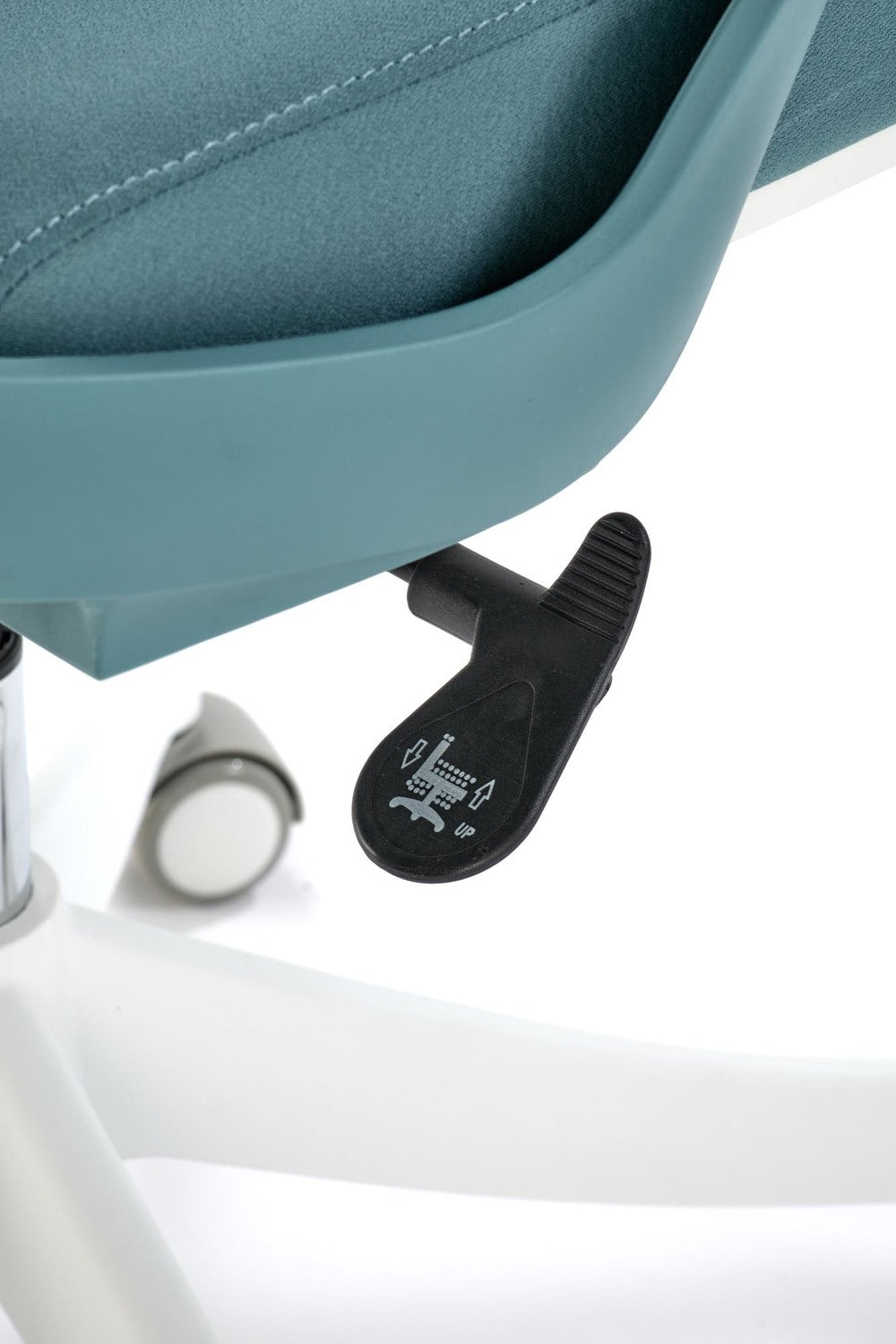 Krēsls Ves 59/59/115-121/45-51 cm tirkīza/balta - N1 Home