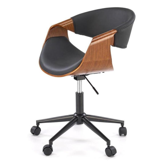 Krēsls Ego 55/55/72-82/43-53 cm riekstkoks /melns - N1 Home