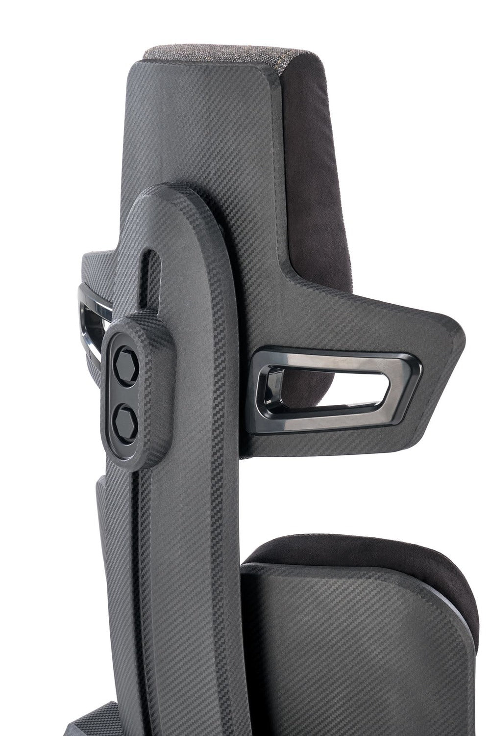 Krēsls Nit 66/68/130-137/44-51 cm melns/pelēks - N1 Home