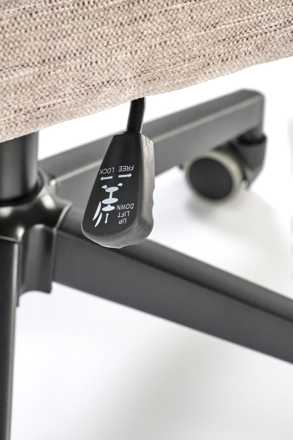 Krēsls Adri 65/70/104-110/50-56 cm bēšs - N1 Home