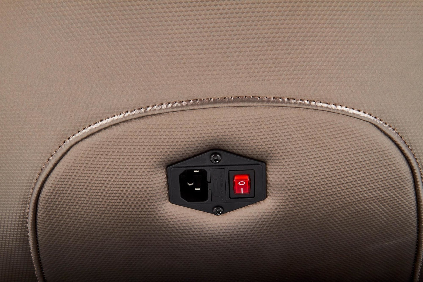 Masāžas krēsls Dopos 69/70/94/41 cm brūns/bēšs - N1 Home