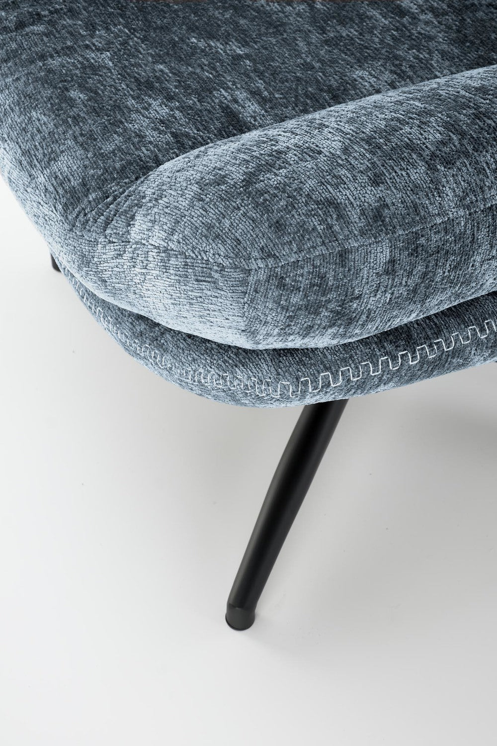 Atzveltnes krēsls Napa 80/90/100/45 cm zils - N1 Home