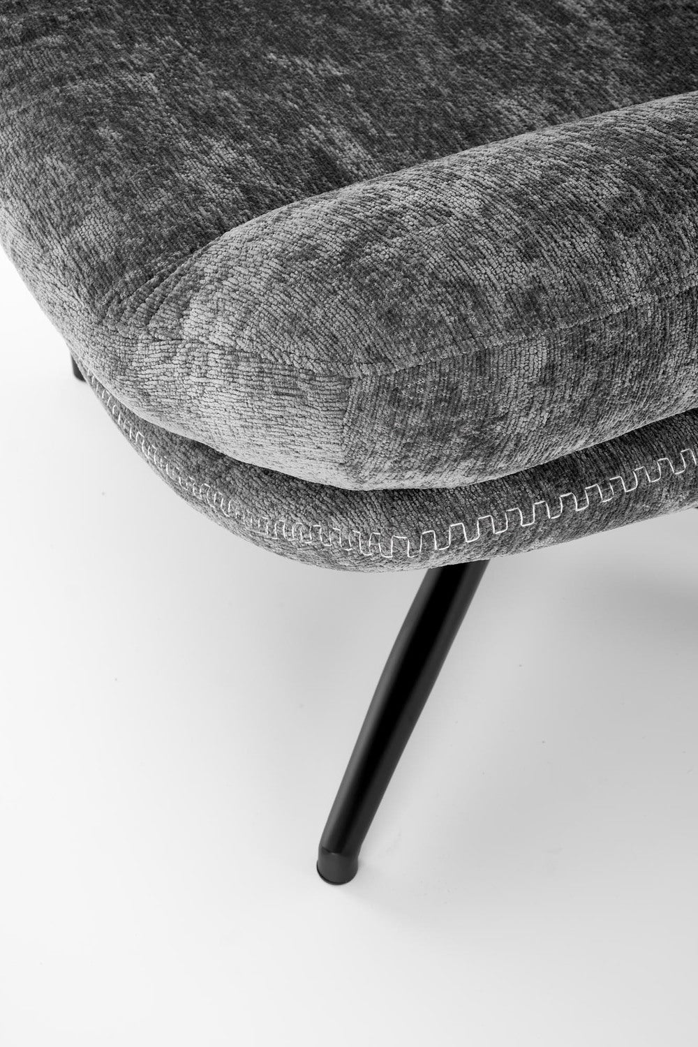 Atzveltnes krēsls Napa 80/90/100/45 cm pelēks - N1 Home