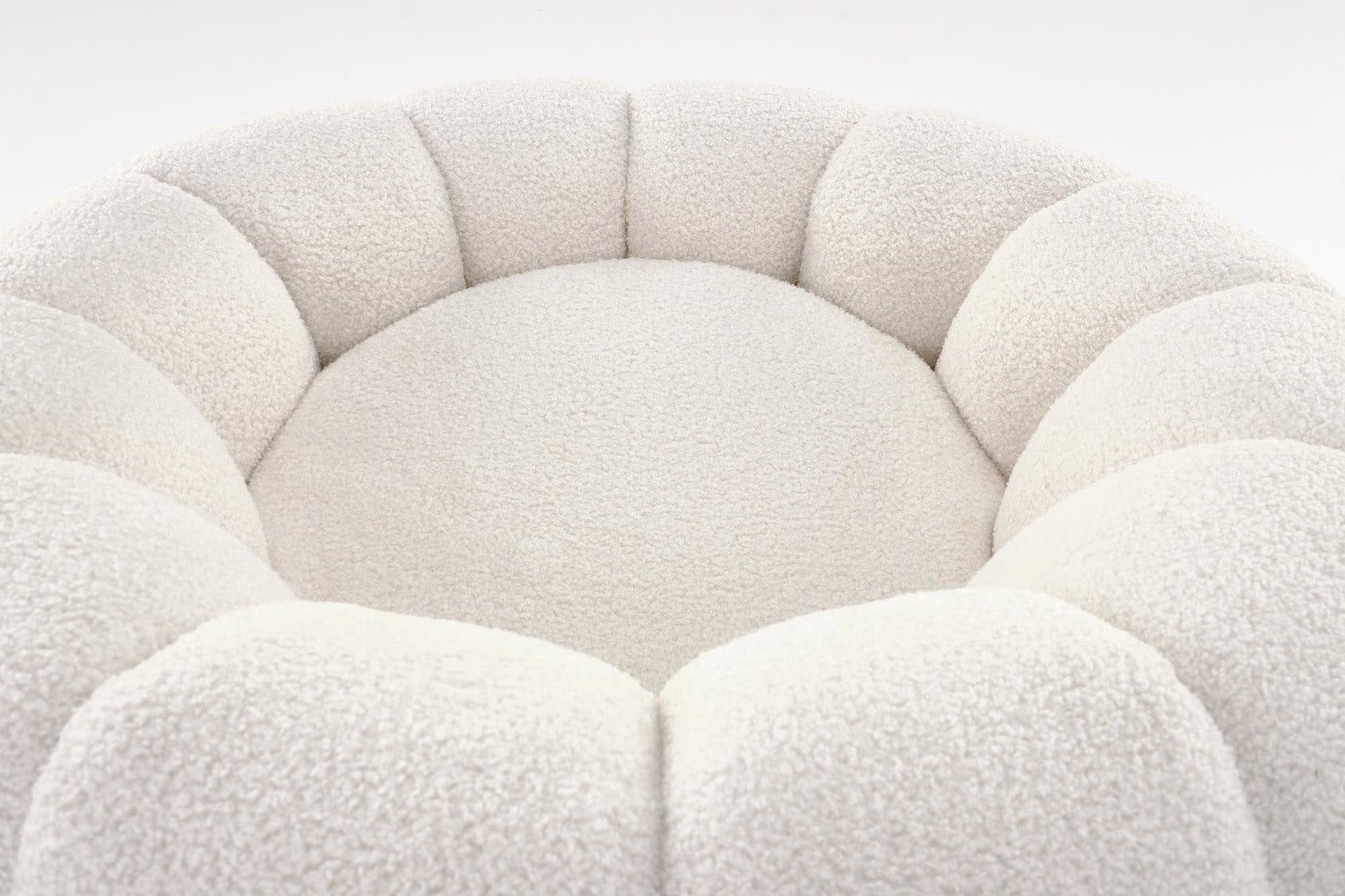 Atzveltnes krēsls Gasp 90/60/95 cm krēms - N1 Home