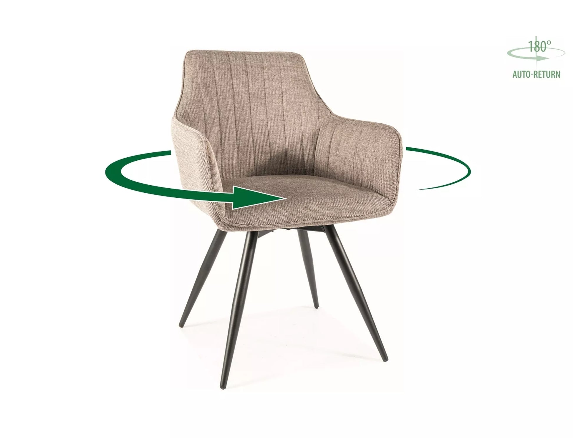 Krēsls Bally 84/56/45 cm bēšs - N1 Home